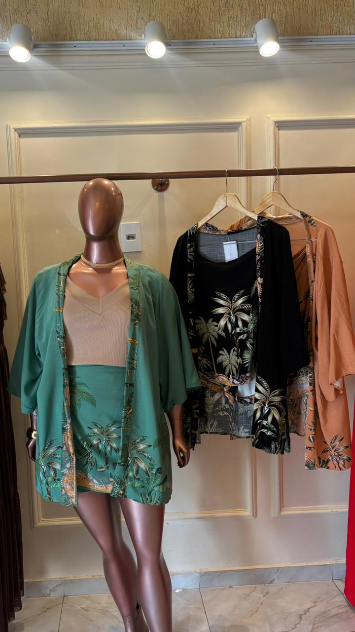 CONJUNTO MAX KIMONO TROPICAL
