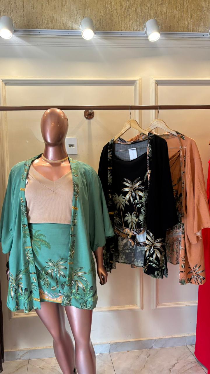 CONJUNTO MAX KIMONO TROPICAL