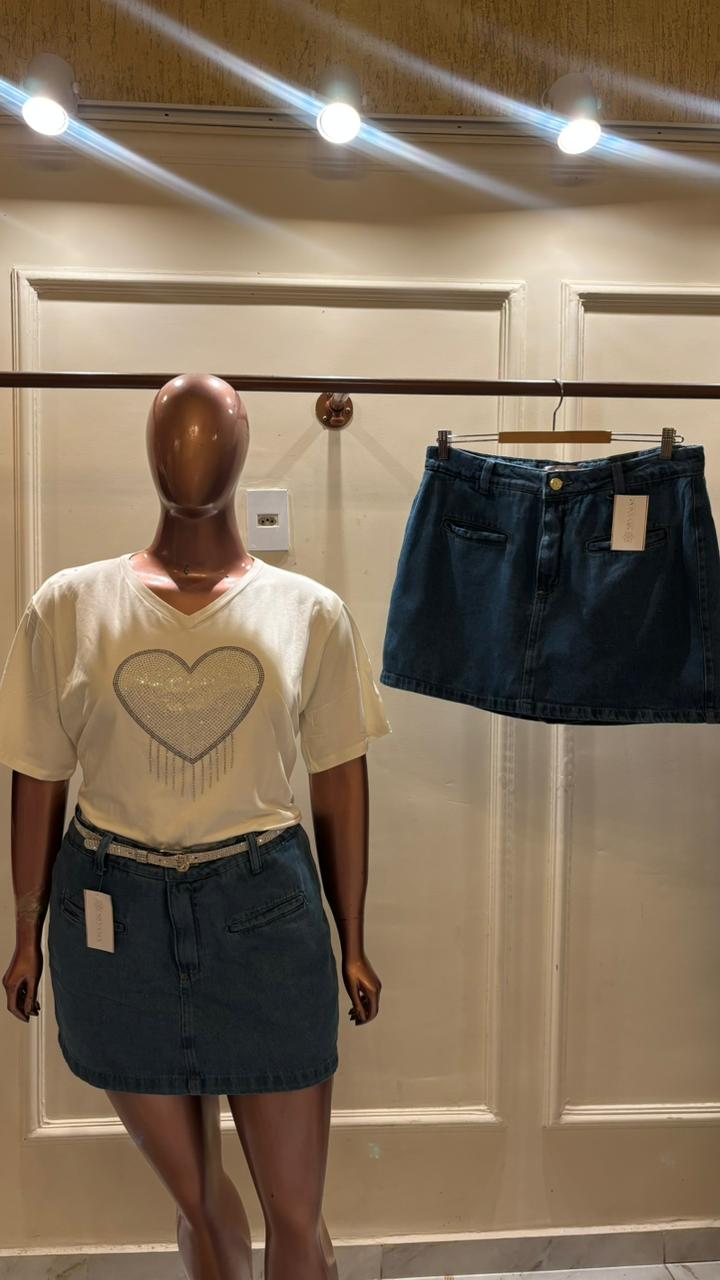 SHORT SAIA JEANS INVERTIDO
