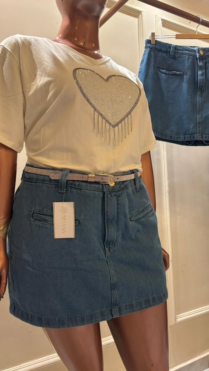 SHORT SAIA JEANS INVERTIDO