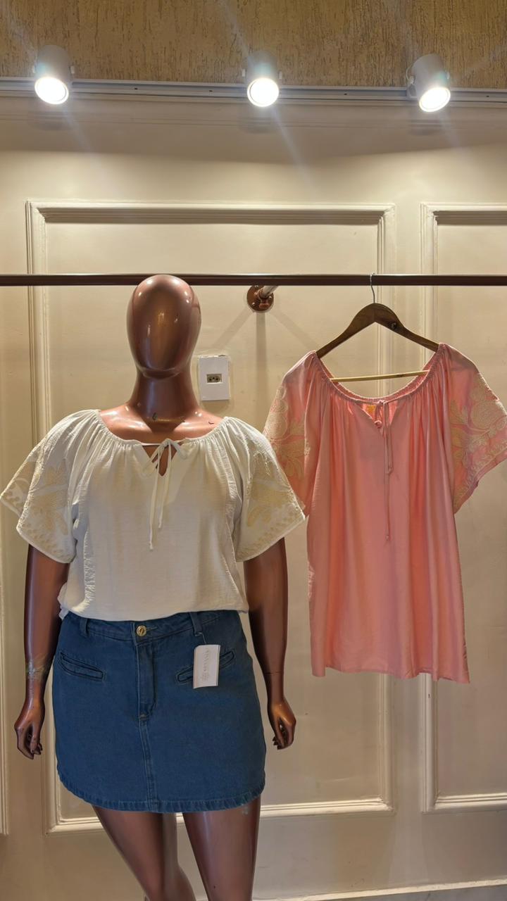 BLUSA BORDADA CELINE