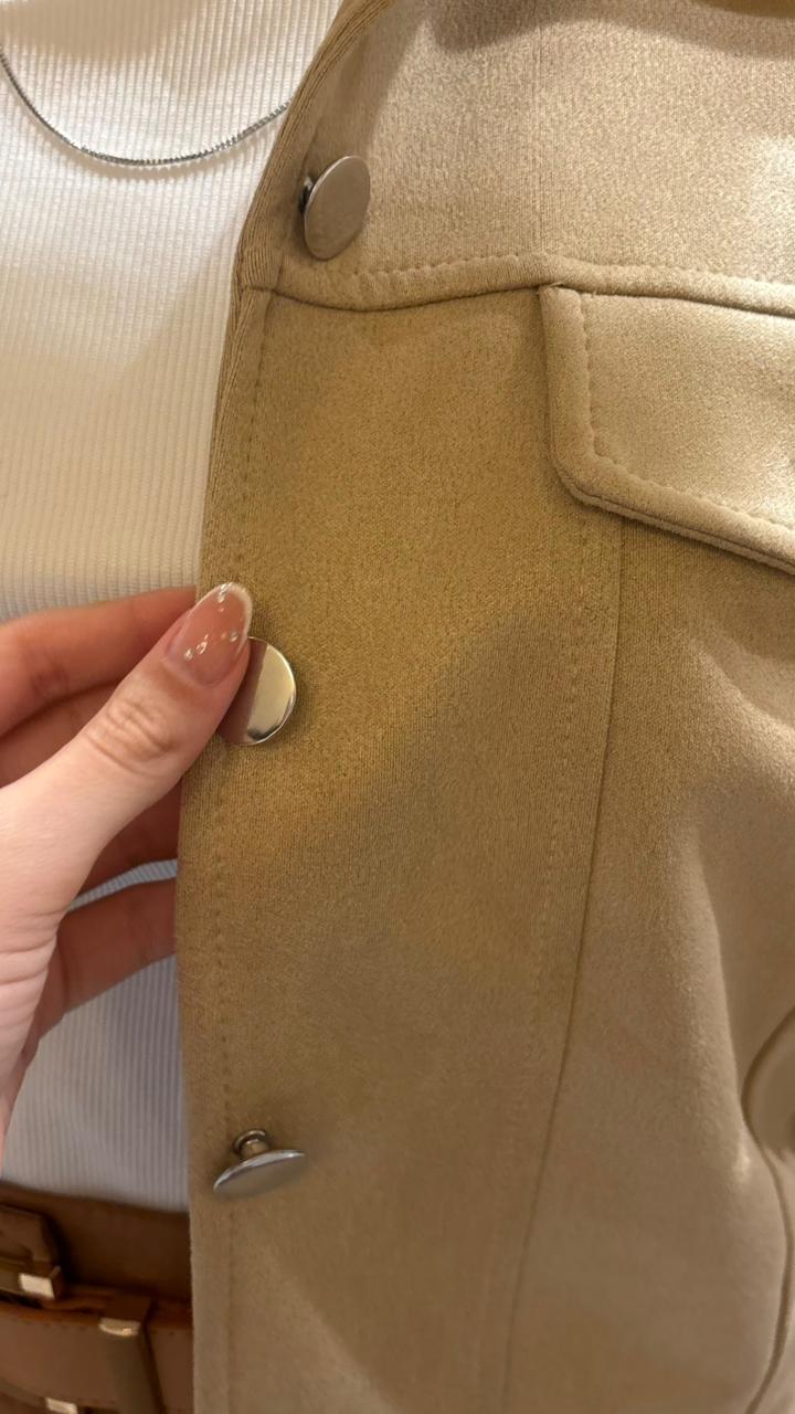 CASACO SUEDE CARINE