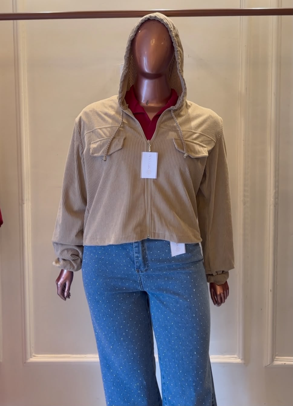 CASACO CROPPED LIZ