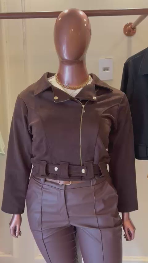JAQUETA SUEDE KELLY
