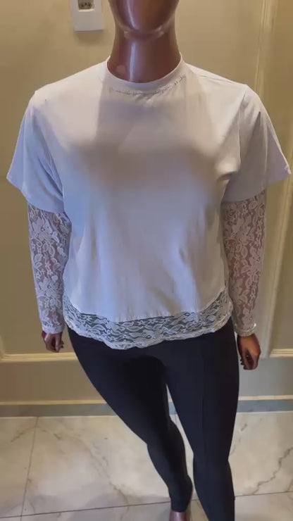 BLUSA CAMI RENDA