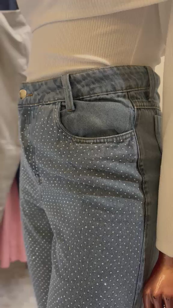 CALÇA WIDE LEG SUPER BRILHO