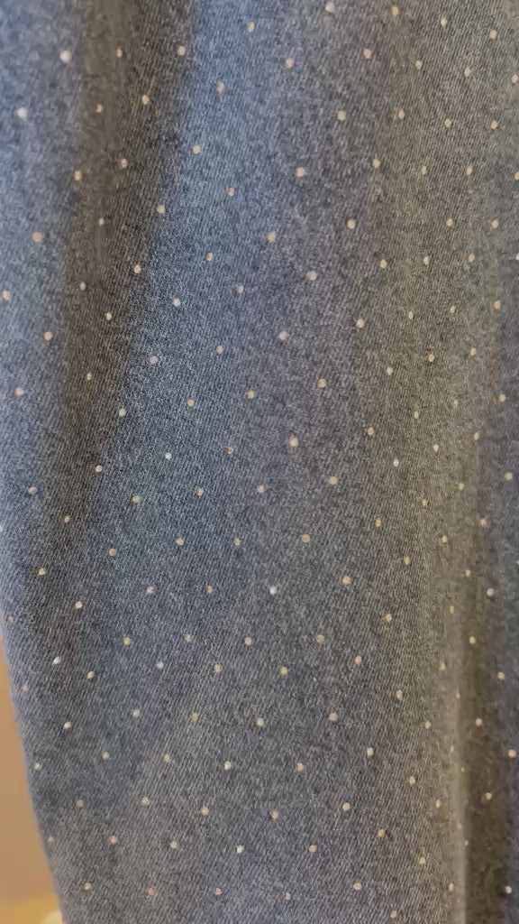 CALÇA WIDE LEG BRILHO